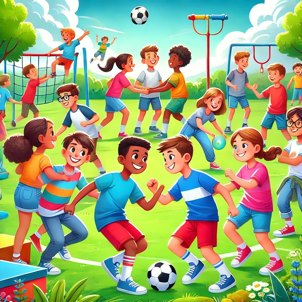 فواید بازیهای گروهی برای کودکان و نوجوانان