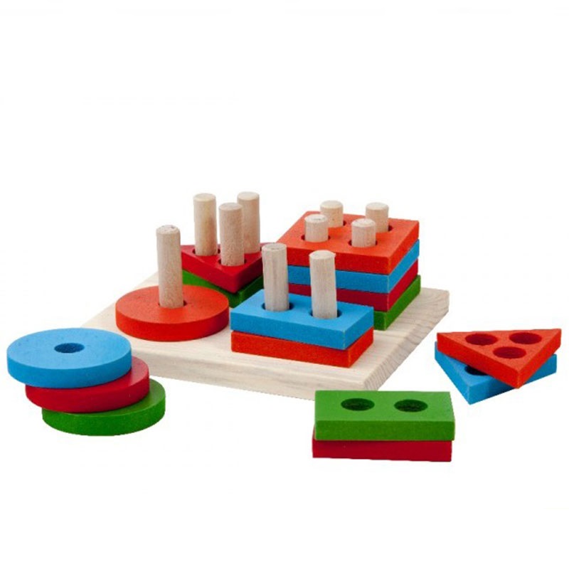 مونته سوری مربع  مونته سوری اشکال هندسی مربع