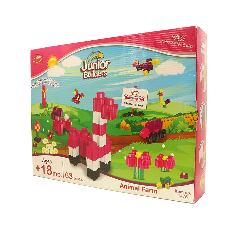 لگو سه بعدی مزرعه حیوانات پویا تویز