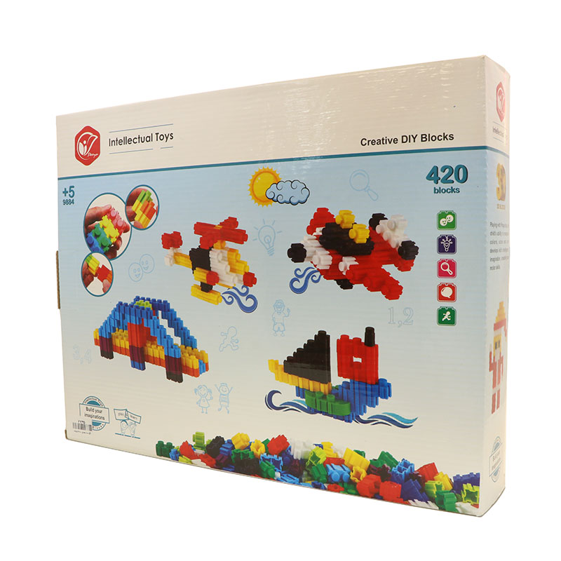 لگو سه بعدی خلاق 420 تیکه پویا تویز