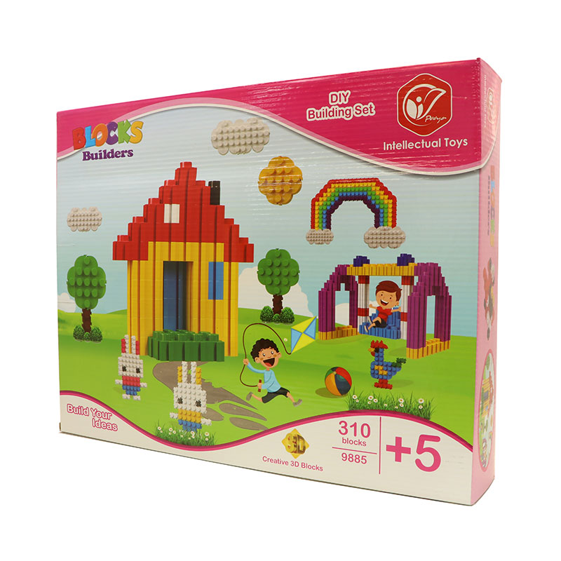 لگو سه بعدی سازه ها 310 قطعه