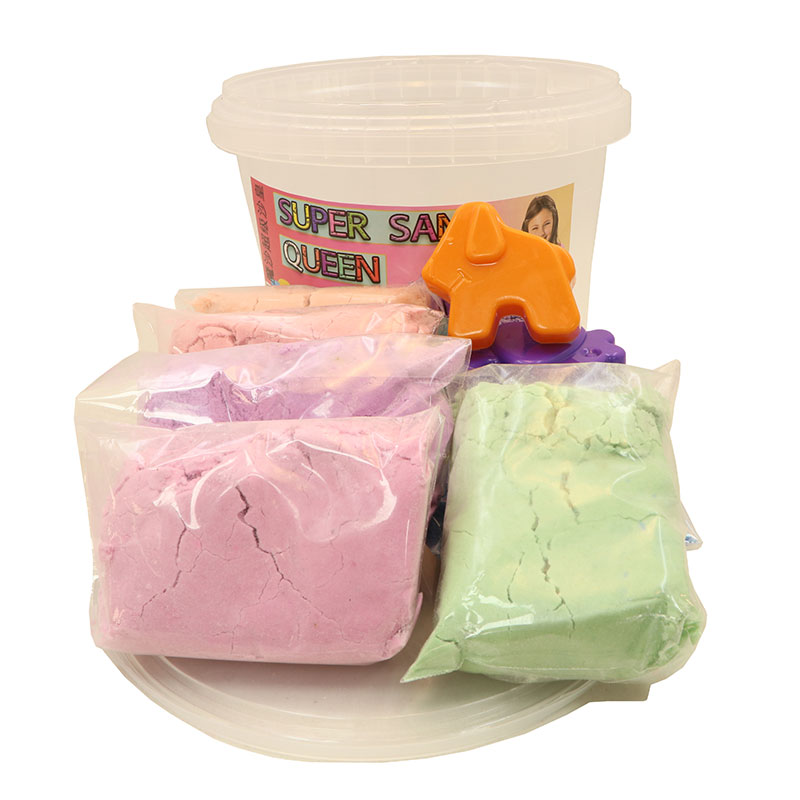 شن جادویی 750 گرم 3 رنگ فانتزیا شن جادویی 750 گرم 3 رنگ