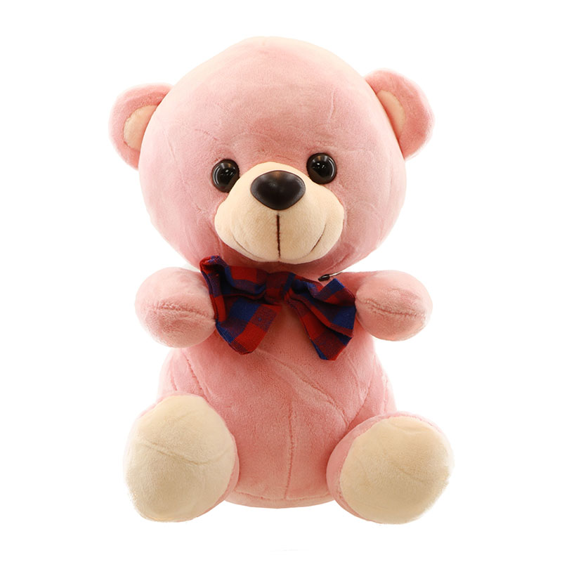 عروسک خرس پاپیون رنگی