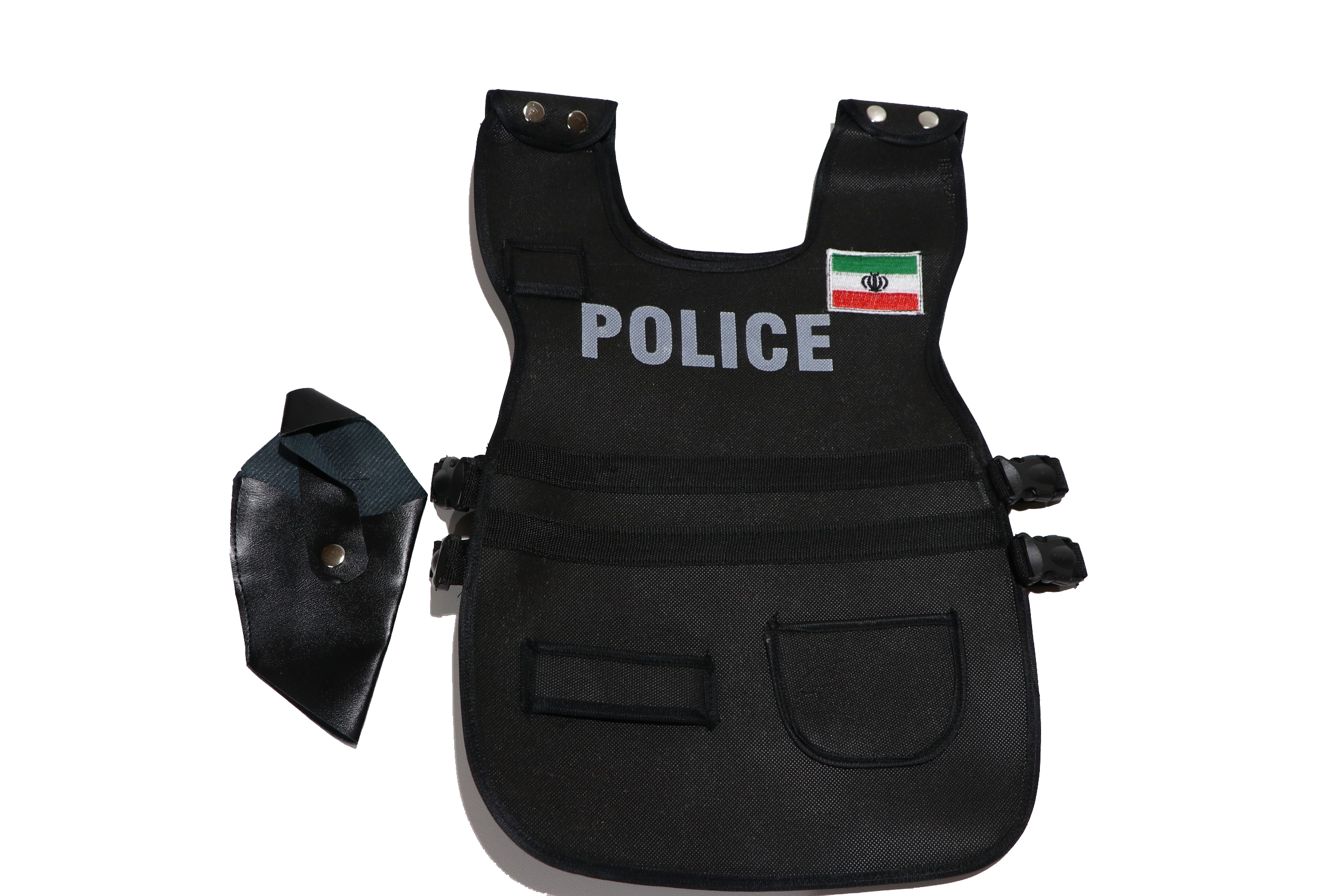 جلیقه پلیس با نقاب