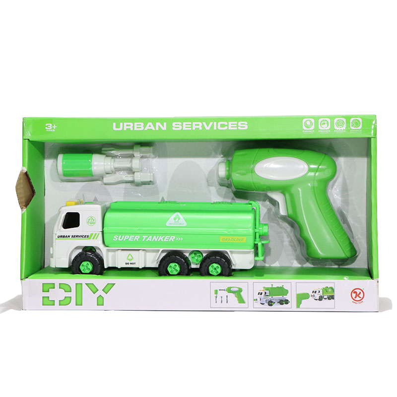 تانکر فکری با دریل باطری خور