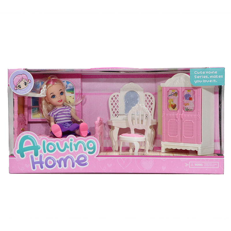 اتاق خواب عروسک LL530