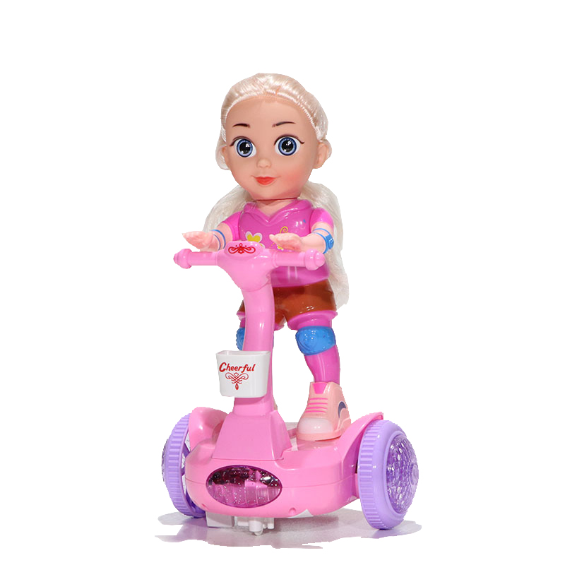 دختر اسکوتر سوار 9505