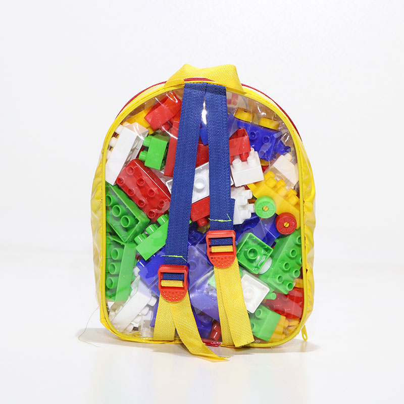 لگو کوله پشتی 120 قطعه لی لی تویز  لگو کوله پشتی 120 قطعه لی لی تویز