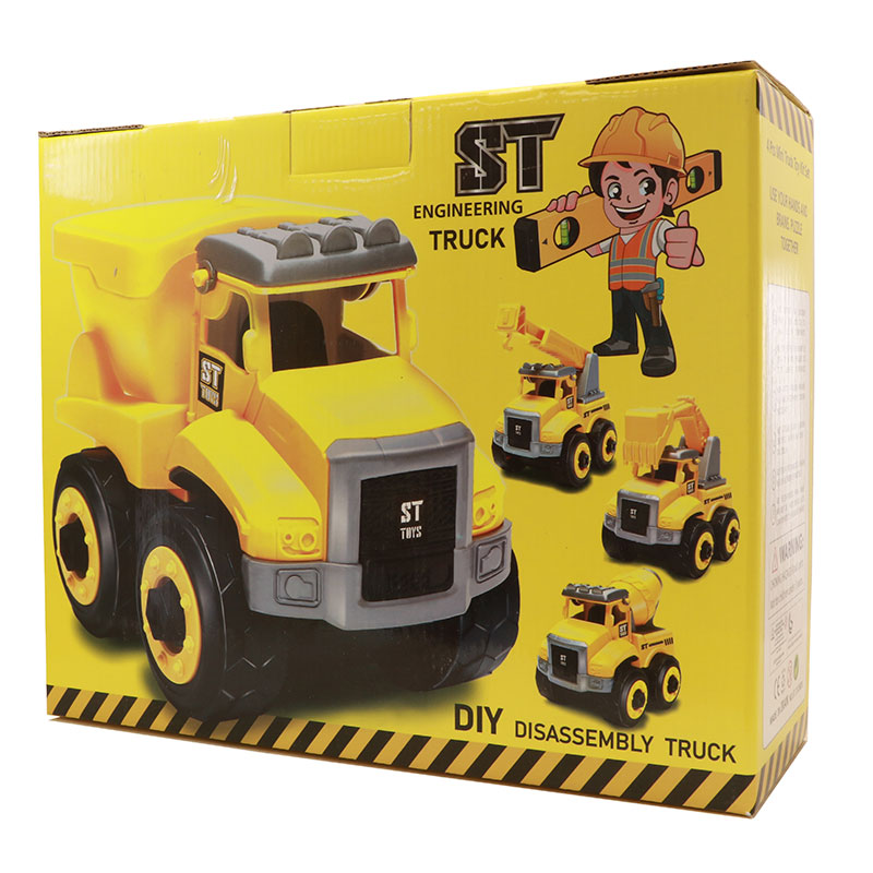 ماشین راهسازی اسباب بازی 4 مدل جعبه ای  ماشین راهسازی اسباب بازی 4 مدل جعبه ای