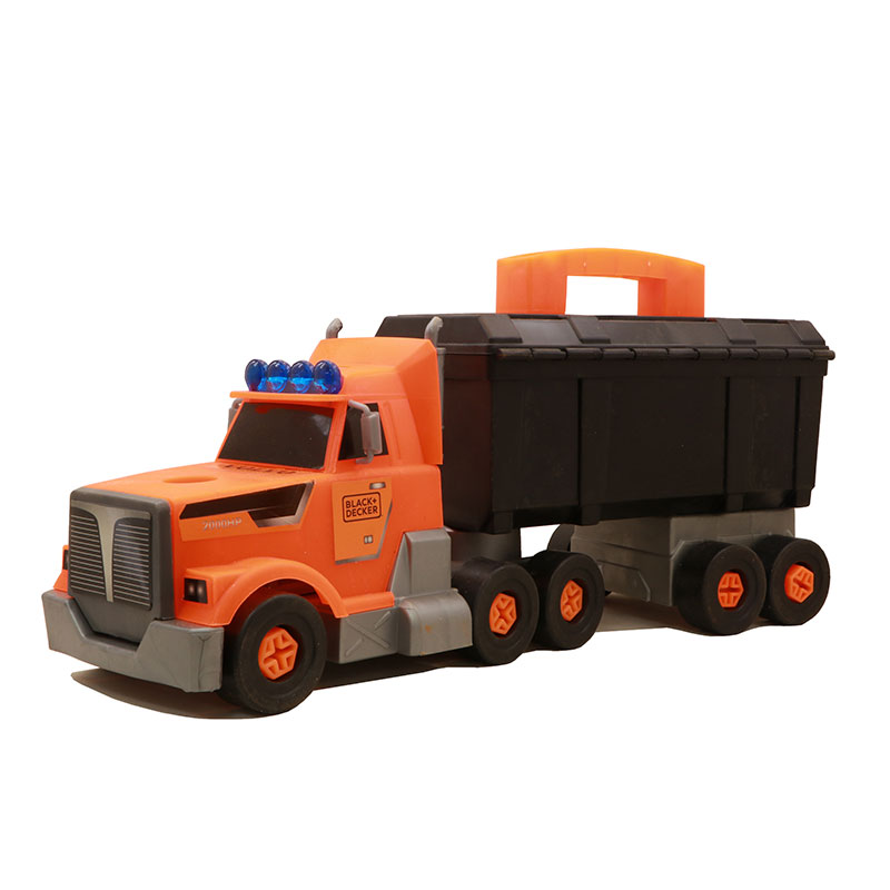 کامیون بزرگ فکری با جعبه ابزار