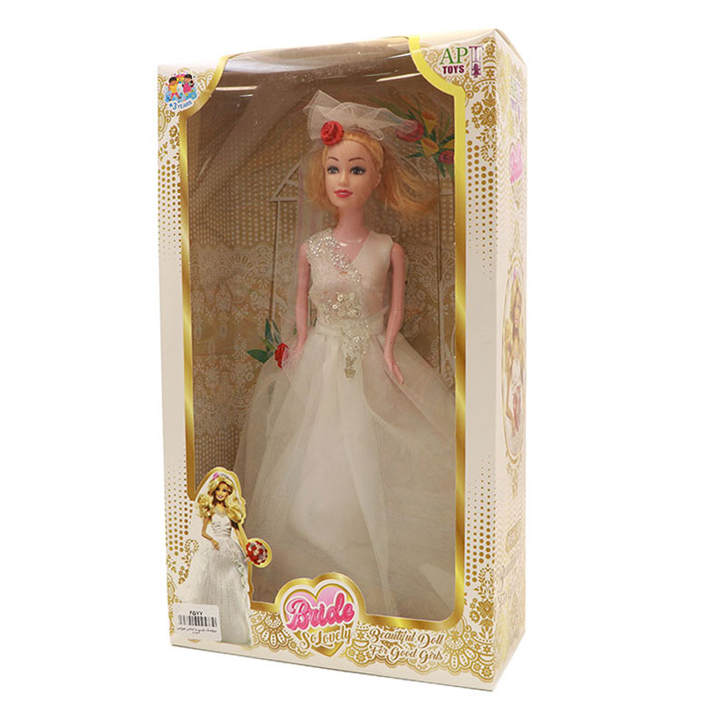 عروسک باربی با لباس عروس APT عروسک باربی با لباس عروس APT