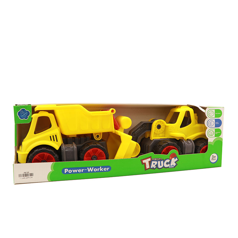 پک لودر و کامیون کیوان تویز  پک لودر و کامیون کیوان تویز