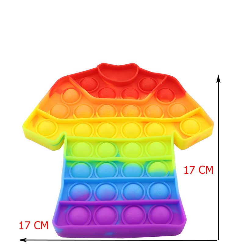 پاپ ايت رنگين کماني طرح لباس اسباب بازی پاپ ایت رنگين کماني طرح لباس