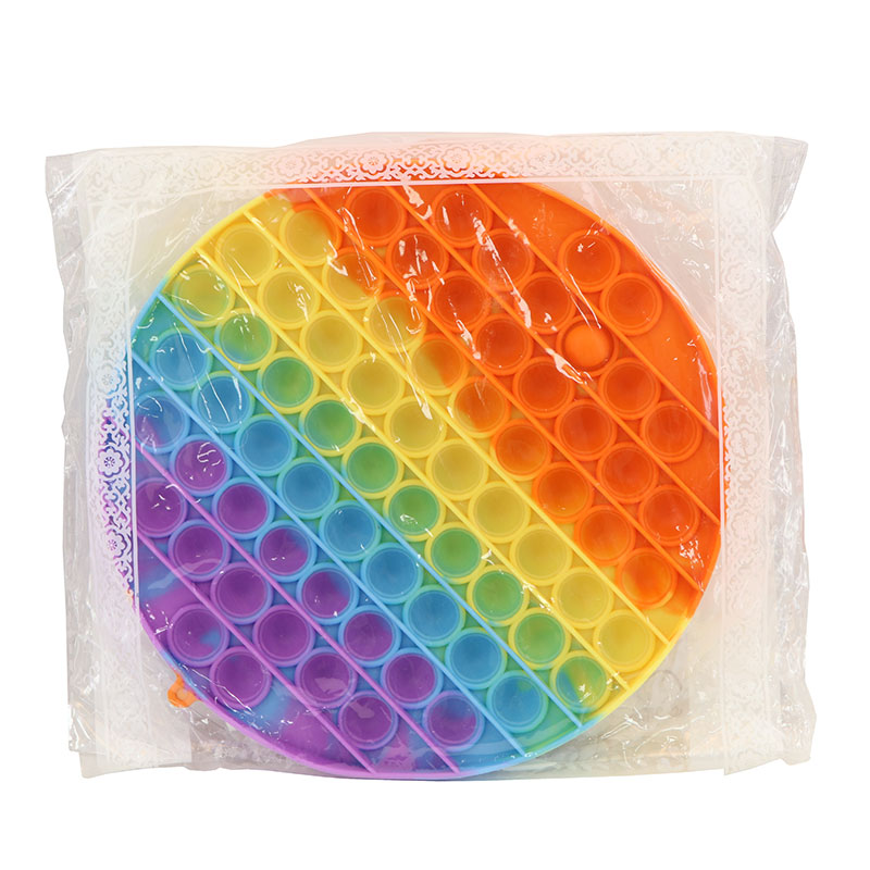 پاپ ايت رنگين کماني دايره بزرگ اسباب بازی پاپ ایت رنگين کماني دايره بزرگ