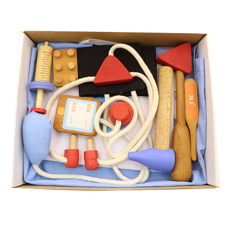باز  ست پزشکی چوبی اولاکو olaco toys