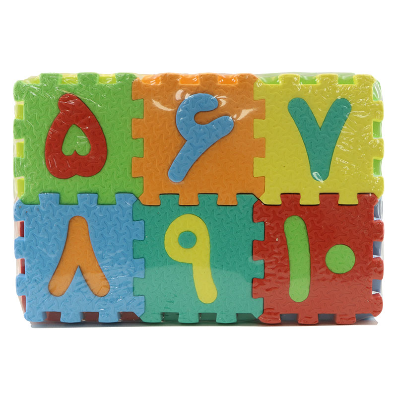 پازل فومی حروف و اعداد متوسط فارسی پازل فومی حروف و اعداد متوسط فارسی