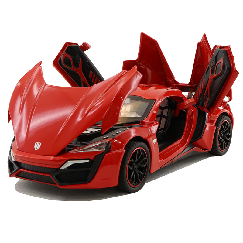 ماشین فلزی لایکن هایپر اسپرت بزرگ سایز 1:24 ماشین فلزی لایکن هایپر اسپرت بزرگ سایز 1:24