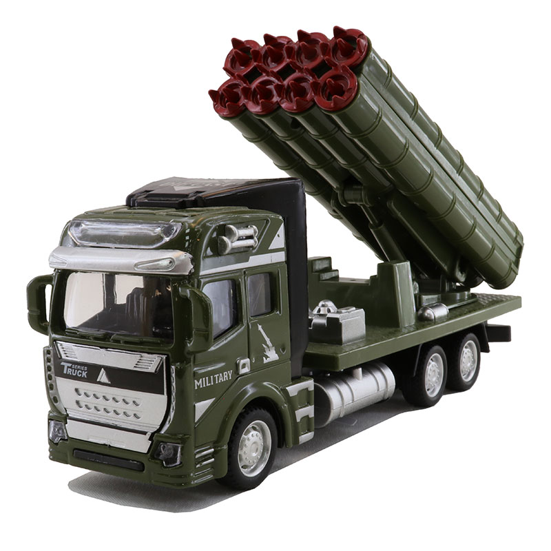 ماشین فلزی کامیون ارتشی با موشک ماشین فلزی کامیون ارتشی با موشک