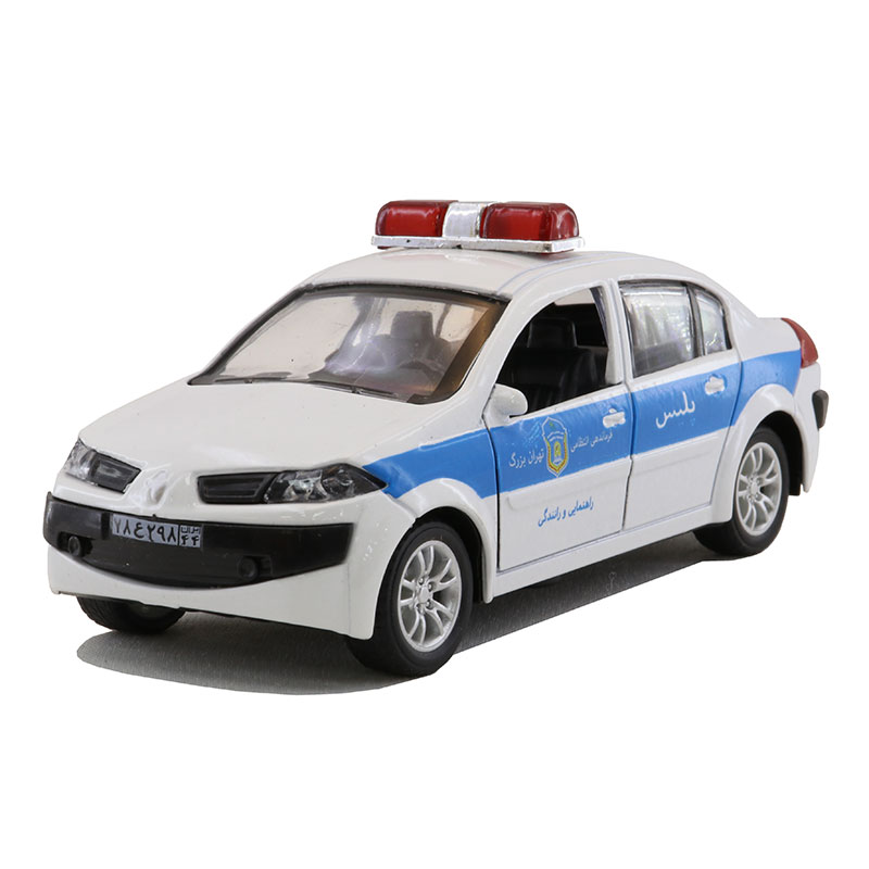 ماشین فلزی مگان پلیس ماشین فلزی مگان پلیس