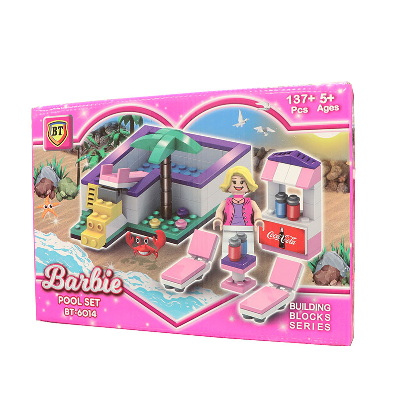 لگو دخترانه باربی BT-601 لگو دخترانه باربی BT-601