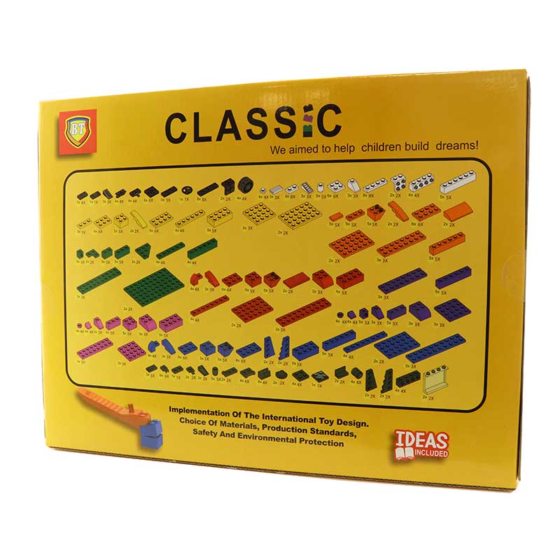 لگو کلاسیک 444 قطعه BT لگو کلاسیک 444 قطعه BT