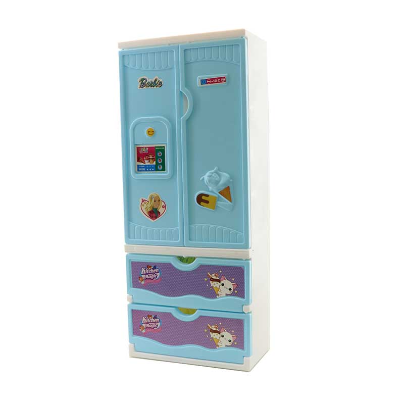 یخچال فریزر اسباب بازی باربی