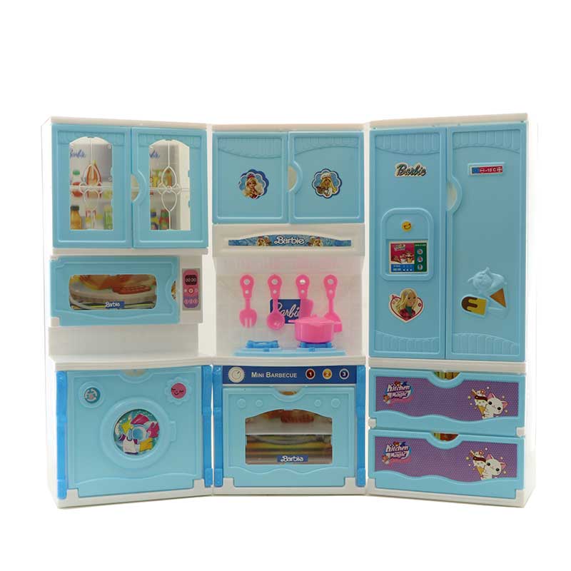 سرویس 3 تکه آشپزخانه اسباب بازی باربی