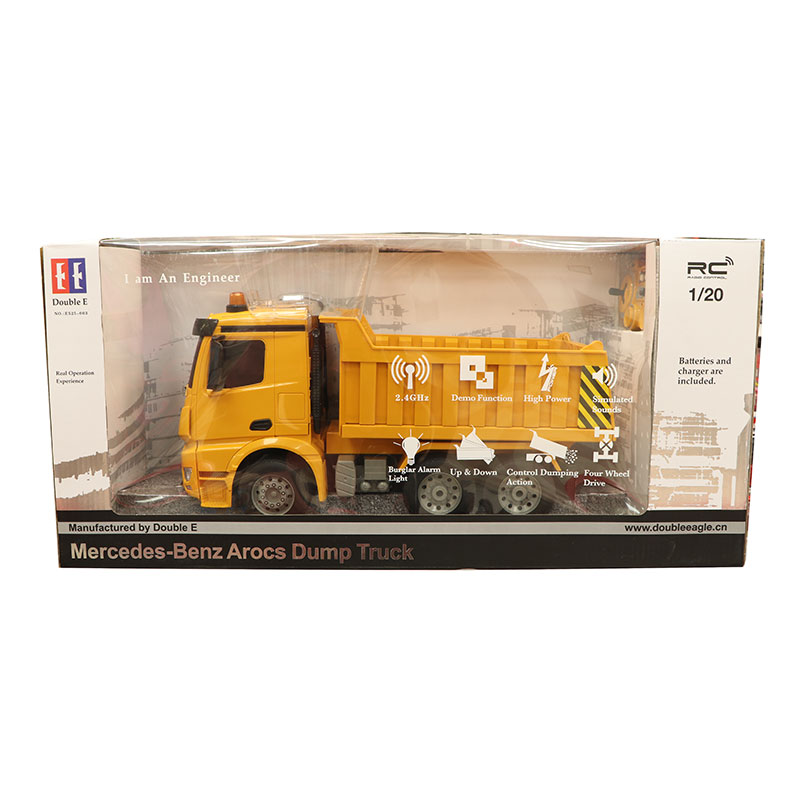 کامیون کنترلی کامیون کنترلی برند Double E مقیاس 1:20 E525-003