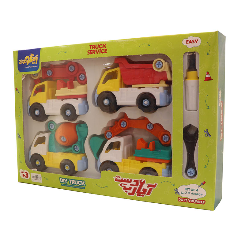 آچار به دست مجموعه 4 تایی