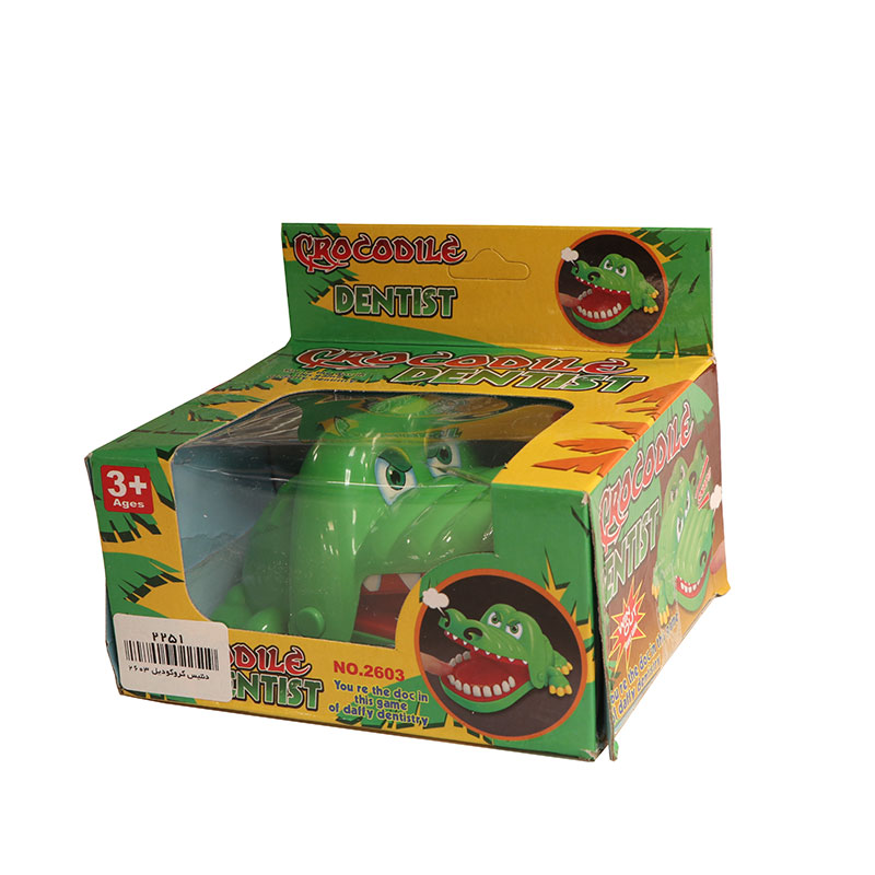 اسباب بازی کروکودیل دنتیس 2603 اسباب بازی کروکودیل دنتیس 2603