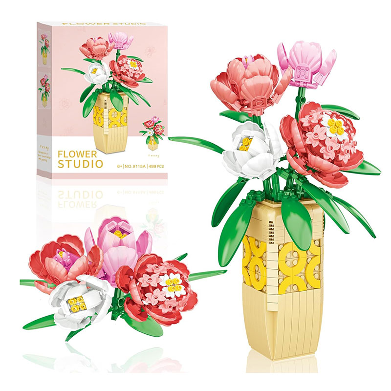 لگو گلدان گل 9115A لگو گلدان گل 9115A