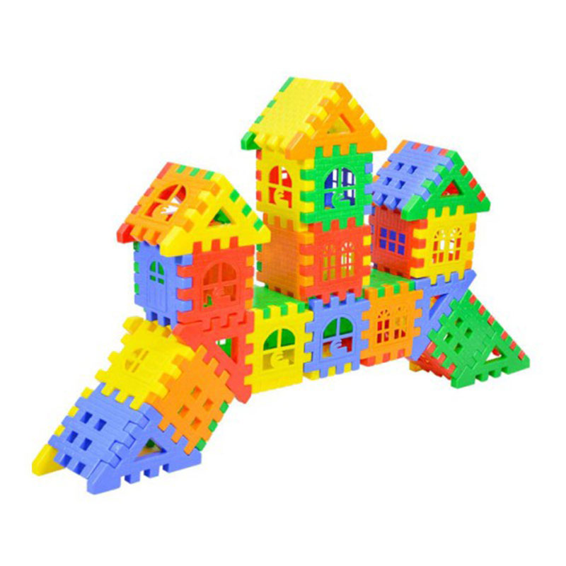 بلوک های خانه سازی 72 قطعه رد تویز بلوک های خانه سازی 72 قطعه رد تویز