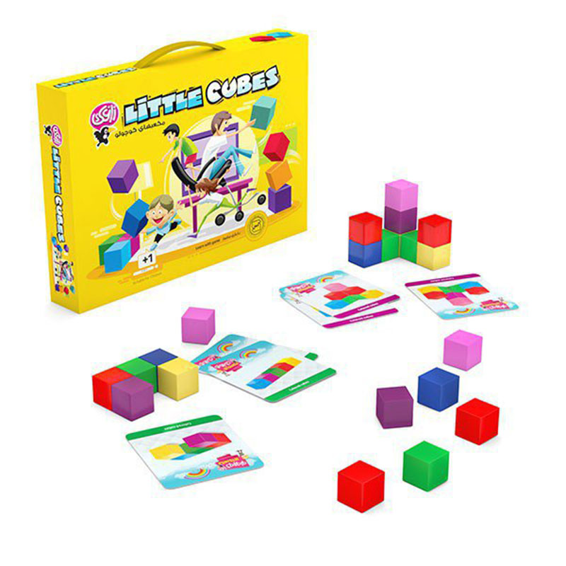 مکعب های زاغک مکعب های کوچولو زاغک