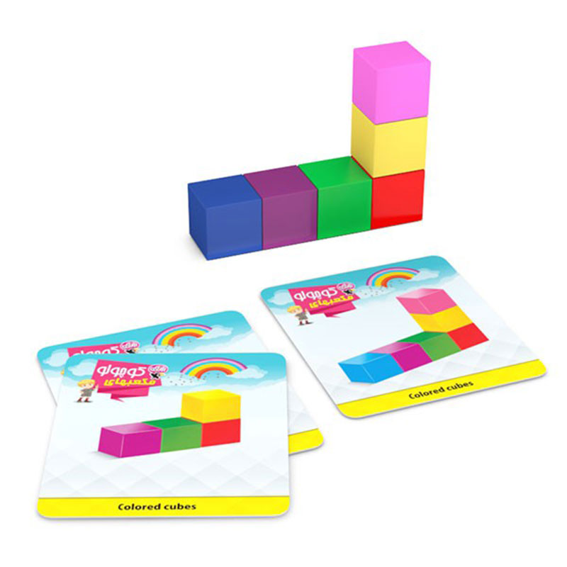 مکعب های زاغک مکعب های کوچولو زاغک