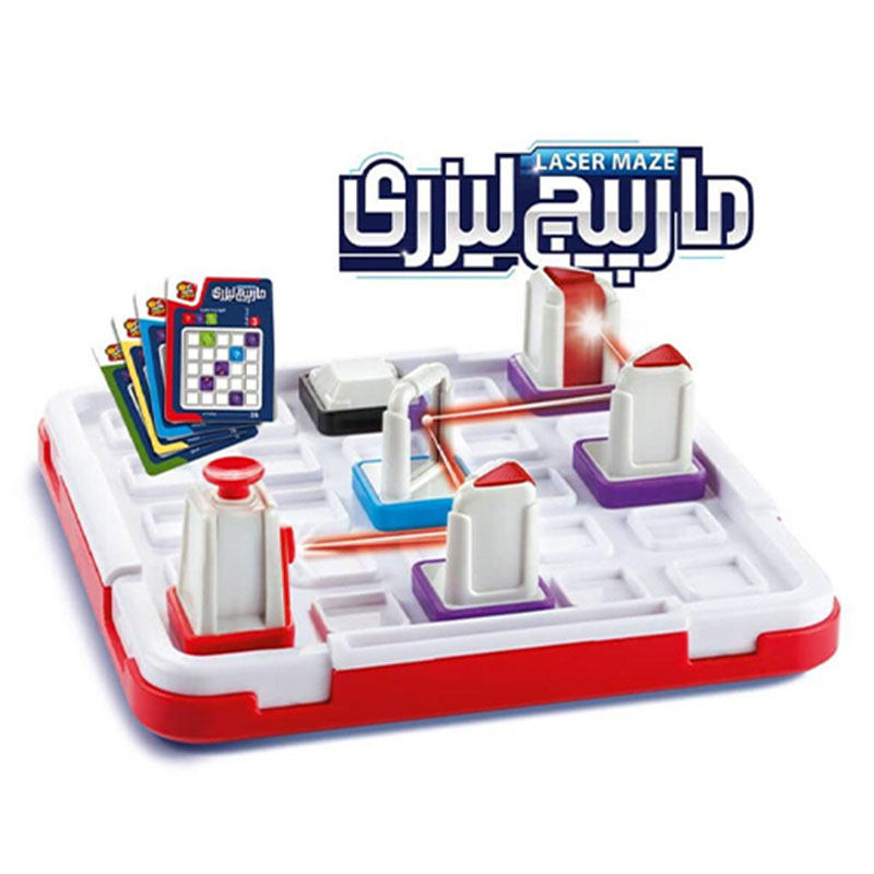 مارپیچ لیزی  بازی فکری مارپیچ لیزری