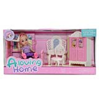 اتاق خواب عروسک LL530