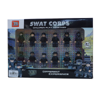 مجموعه شخصیت های لگو پلیس 12 عددی کد 33105