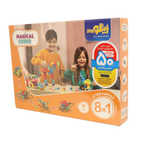 مکعب های جادویی زینگو 83 قطعه 8 در 1