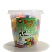 لگو خانه سازی 800 قطعه سطلی