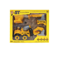 ماشین راهسازی اسباب بازی 4 مدل جعبه ای