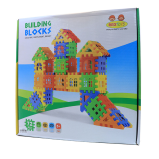 بلوک های خانه سازی 72 قطعه رد تویز