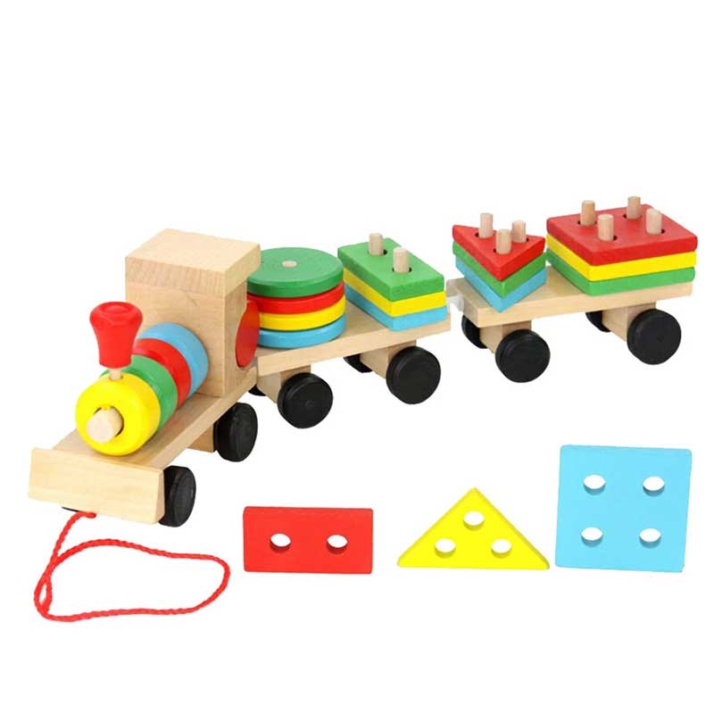 قطار جای گذاری اشکال مونته سوری