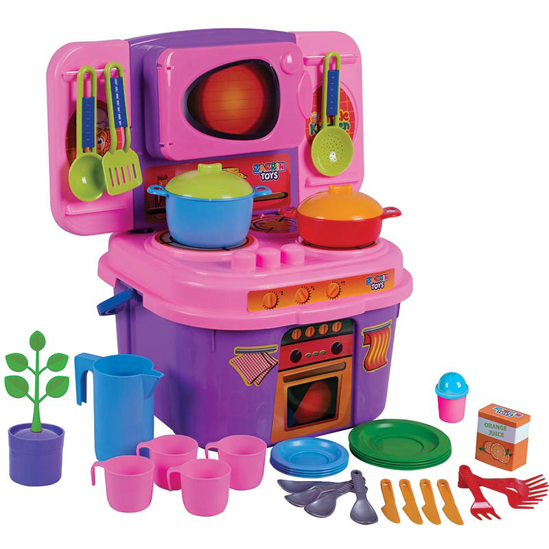 آشپزخانه کوچولو زرین تویز 37 قطعه