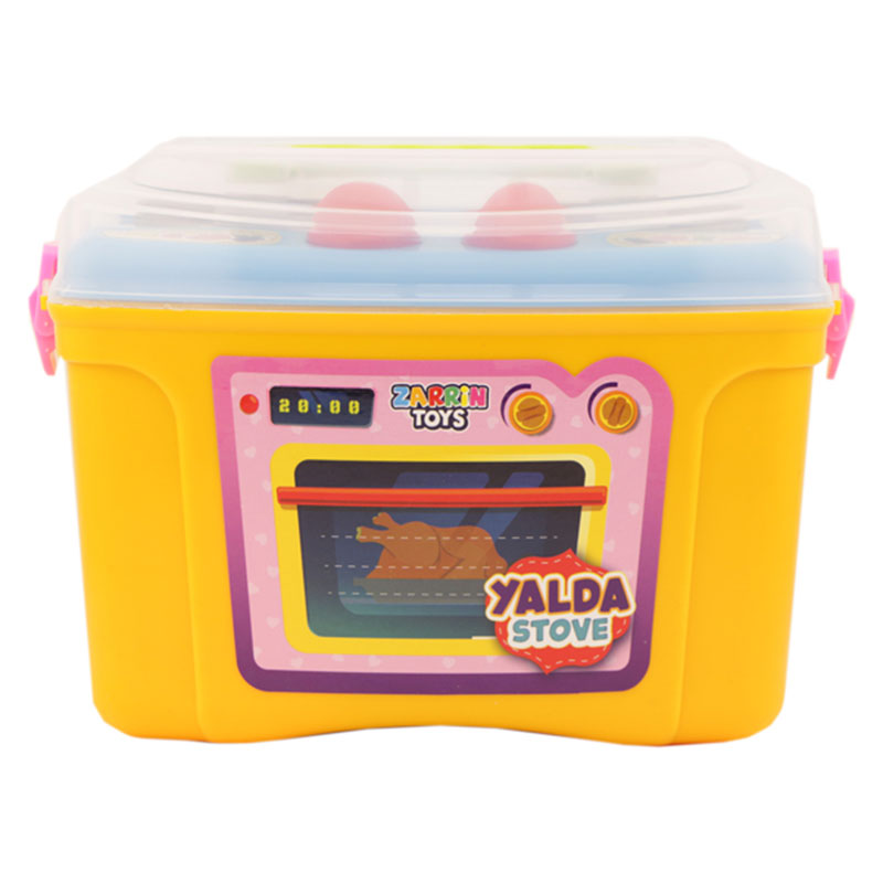زرد اجاق گاز اسباب بازی یلدا زرین تویز
