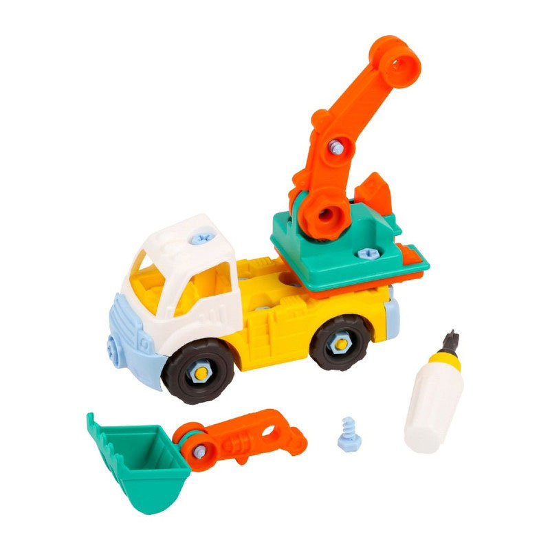 بیل زینگو آچار به دست بیل و کامیون زینگو