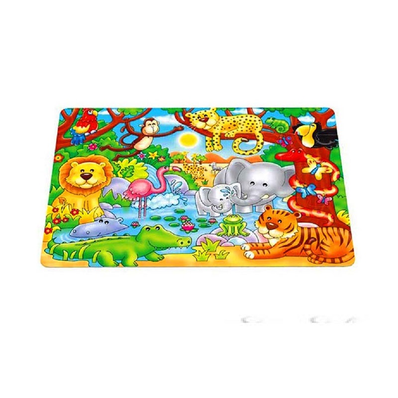 جنگل حیوانات  پازل بزرگ جنگل حیوانات 25 تیکه