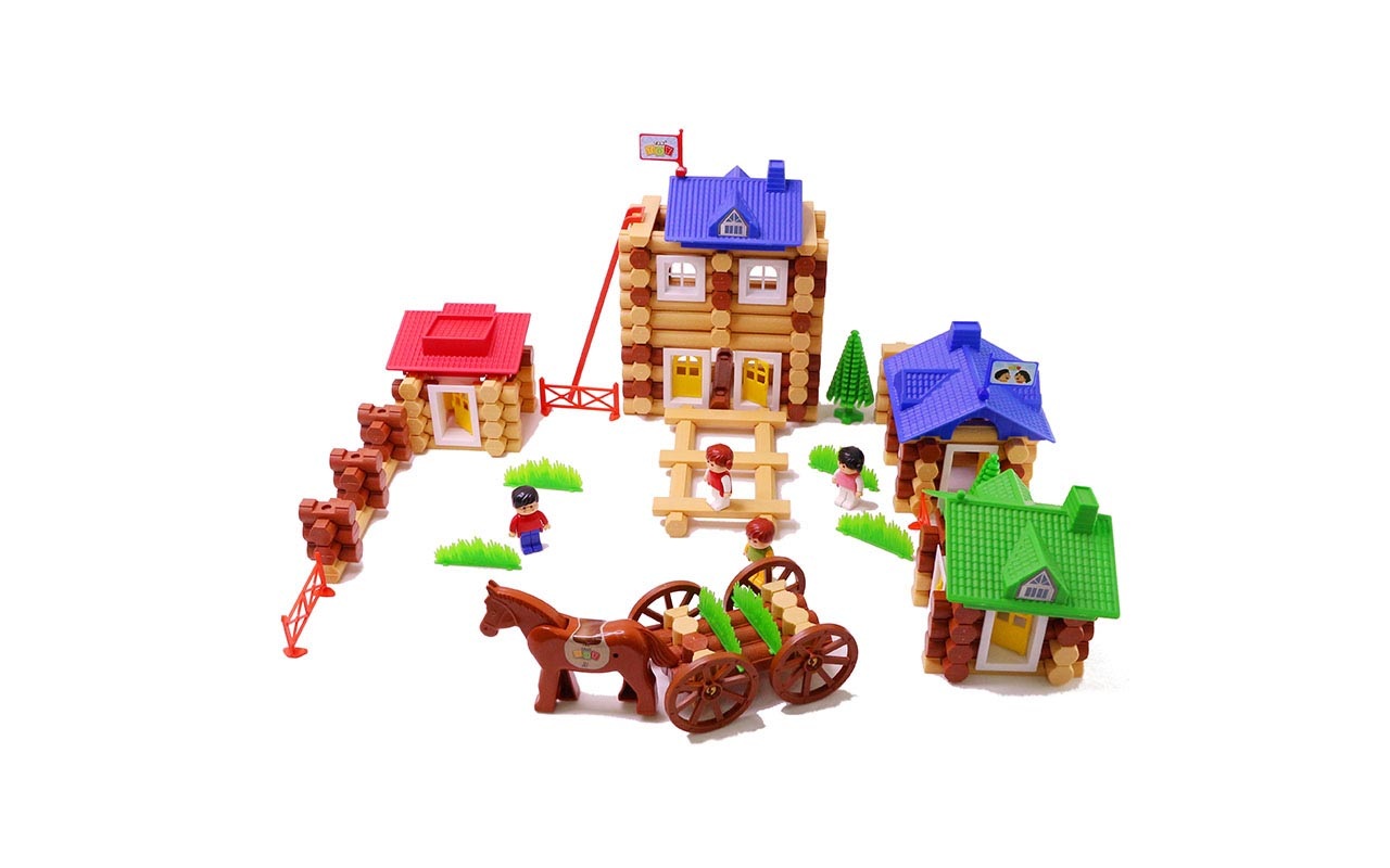 خانه جنگلی ۲۵۲ تکه ارابه دار تک تویز خانه جنگلی ۲۵۲ تکه ارابه دار تک تویز