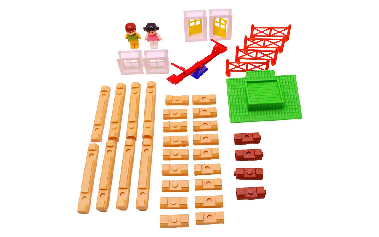 خانه جنگلی ۴۵ تکه تک تویز خانه جنگلی ۴۵ تکه تک تویز