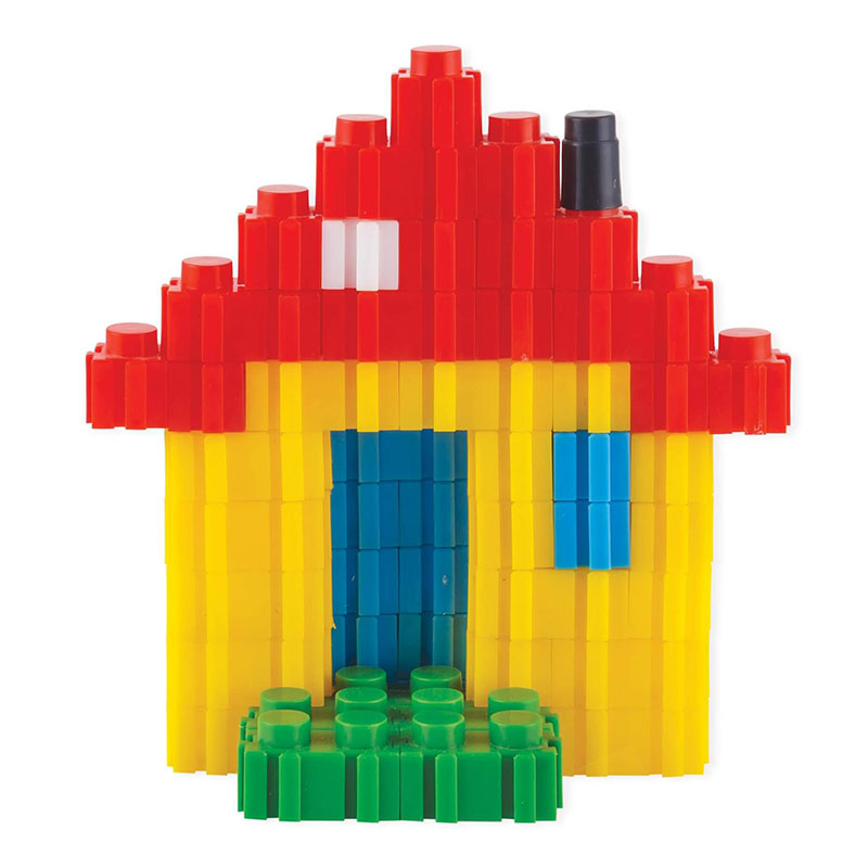 لگو سه بعدی سازه ها 310 قطعه  لگو سه بعدی سازه ها 310 قطعه