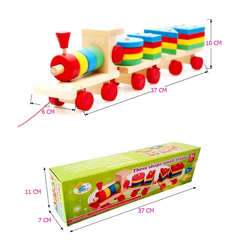 قطار جای گذاری اشکال مونته سوری  قطار جای گذاری اشکال مونته سوری